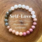 Natural Stone Bracelet: Tiger's Eye, Citrine, and Green Aventurine—Premium Beaded Wristlet