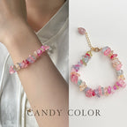 Dopamine  Handmade Design-Style Colored Natural Stone Chips and Glass Powder