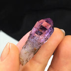 Natural Mexican "Cruz" Amethyst Mineral Specimen — High-Frequency Seed Crystal for Lemurian Meditation