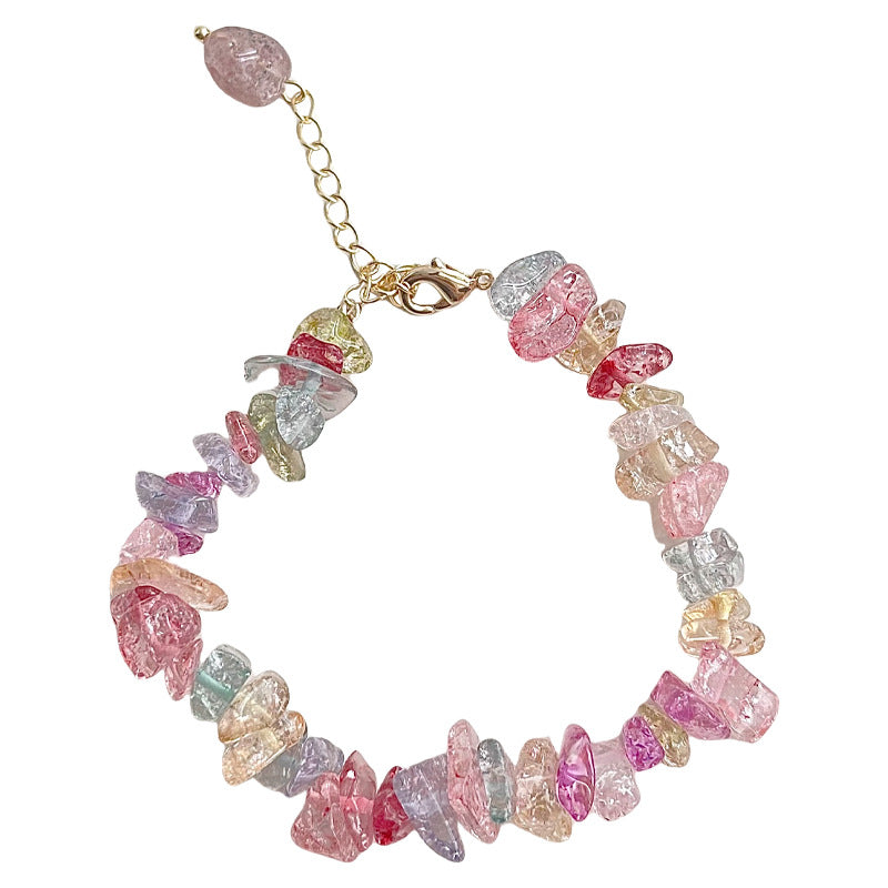 Dopamine  Handmade Design-Style Colored Natural Stone Chips and Glass Powder